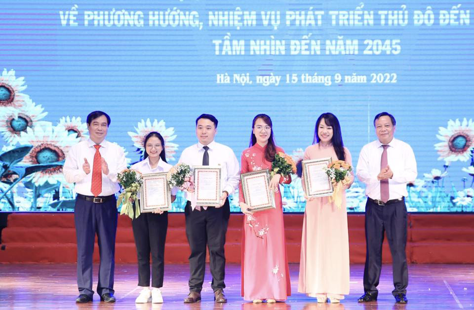Hơn 1 triệu thí sinh tham gia Hội thi tìm hiểu Nghị quyết 15-NQ TW về phương hướng, nhiệm vụ phát triển Thủ đô